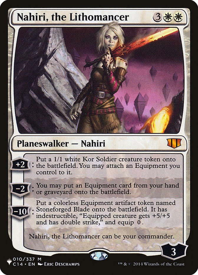 Nahiri, the Lithomancer [The List] | Eastridge Sports Cards & Games