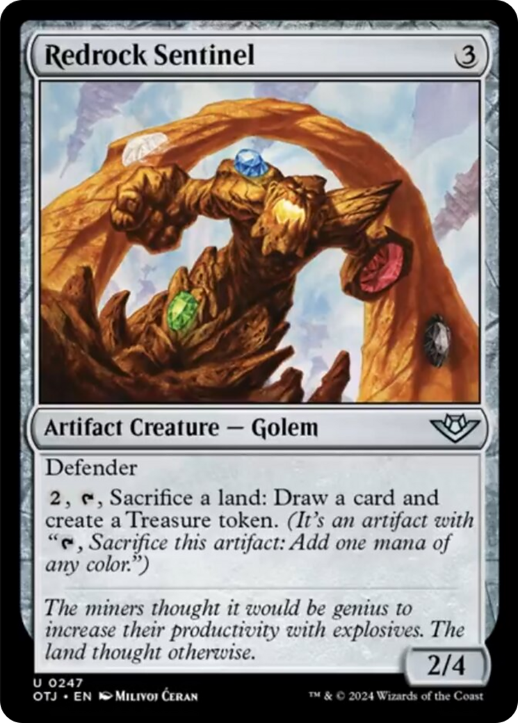 Redrock Sentinel [Outlaws of Thunder Junction] | Eastridge Sports Cards & Games