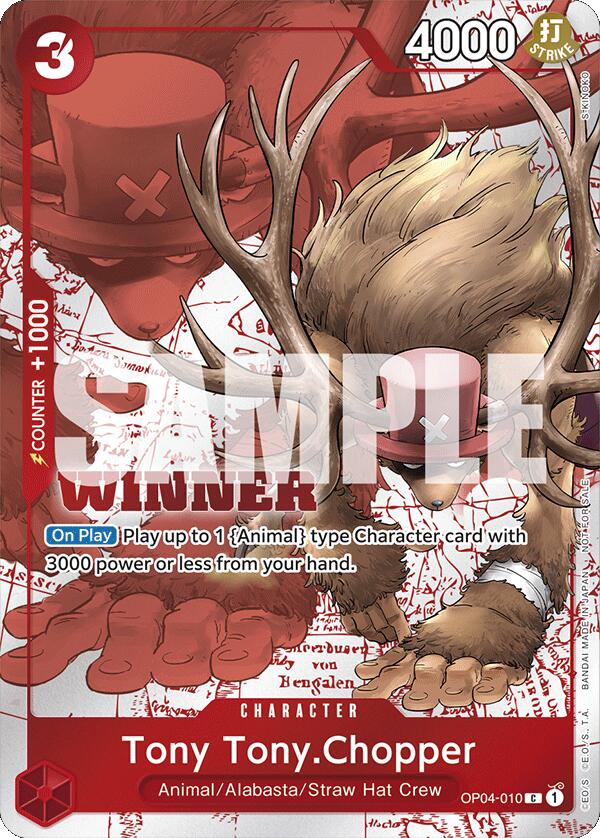Tony Tony.Chopper (Winner Pack 2024 Oct.-Dec.) [One Piece Promotion Cards] | Eastridge Sports Cards & Games