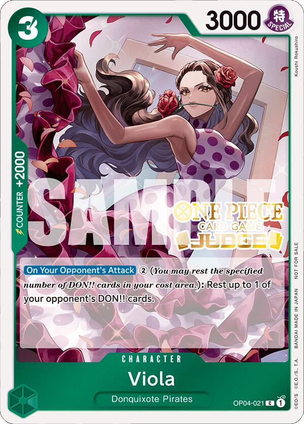 Viola (Judge Pack Vol. 4) [One Piece Promotion Cards] | Eastridge Sports Cards & Games