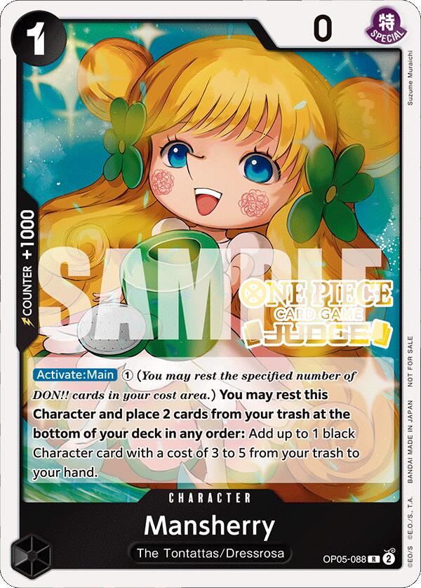 Mansherry (Judge Pack Vol. 4) [One Piece Promotion Cards] | Eastridge Sports Cards & Games