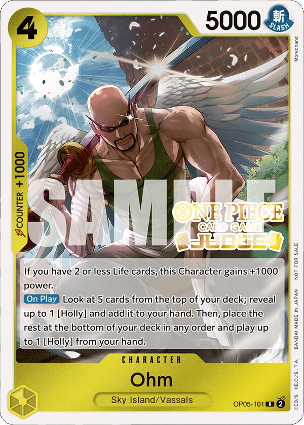 Ohm (Judge Pack Vol. 4) [One Piece Promotion Cards] | Eastridge Sports Cards & Games