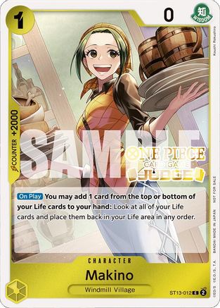Makino (Judge Pack Vol. 4) [One Piece Promotion Cards] | Eastridge Sports Cards & Games