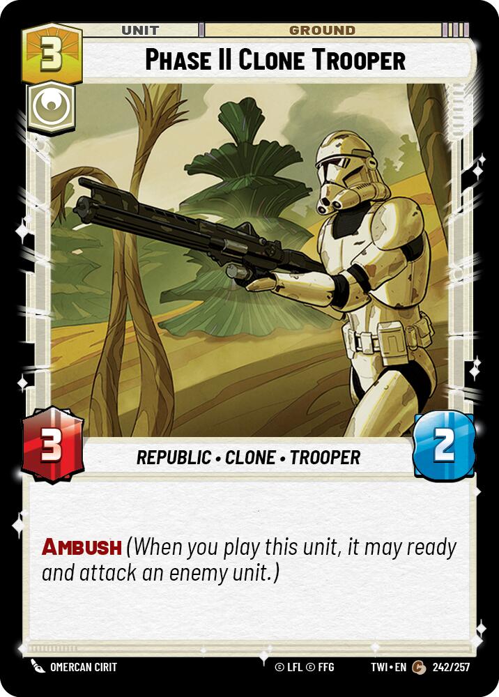 Phase II Clone Trooper (242/257) (242/257) [Twilight of the Republic] | Eastridge Sports Cards & Games