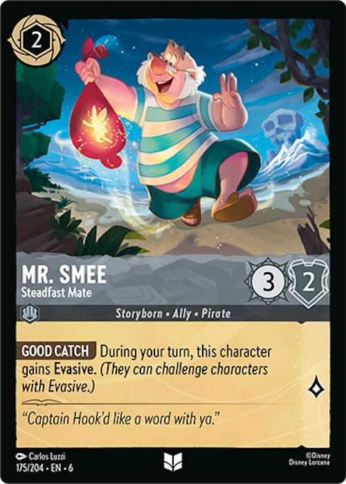 Mr. Smee - Steadfast Mate (175/204) [Azurite Sea] | Eastridge Sports Cards & Games