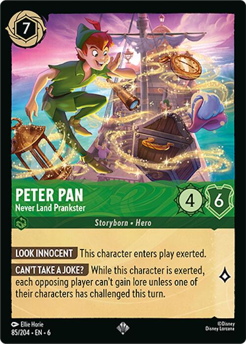 Peter Pan - Never Land Prankster (85/204) [Azurite Sea] | Eastridge Sports Cards & Games