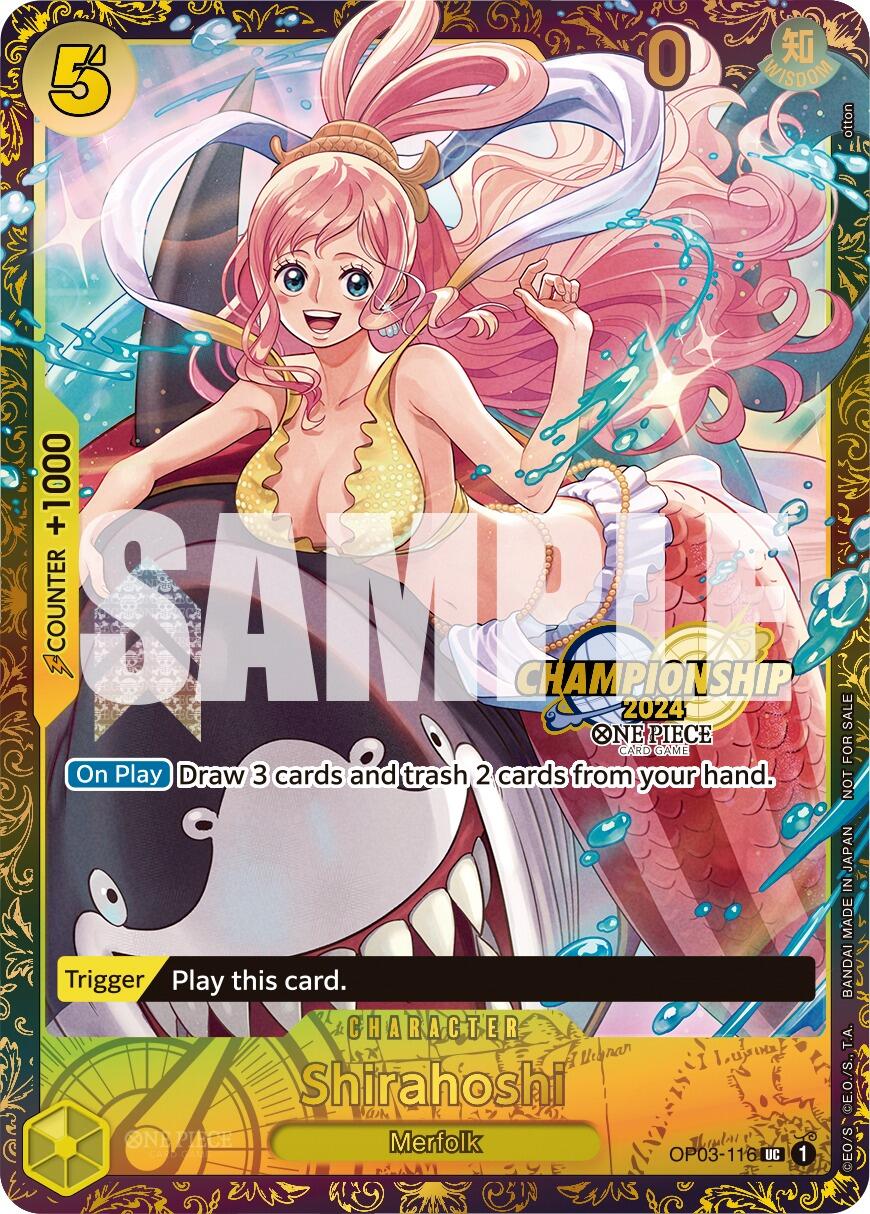 Shirahoshi (October Championship 2024 Online Regional) [One Piece Promotion Cards] | Eastridge Sports Cards & Games