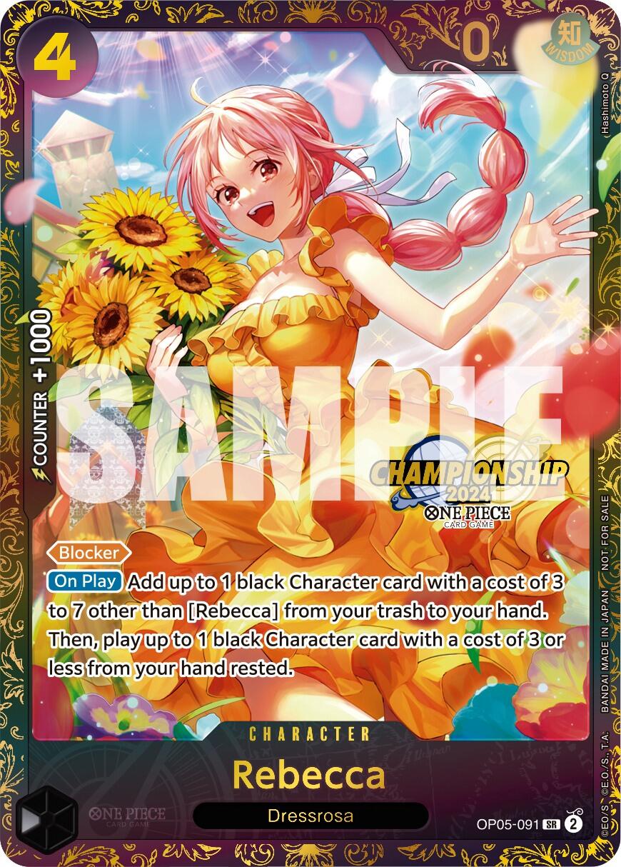 Rebecca (October Championship 2024 Online Regional) [One Piece Promotion Cards] | Eastridge Sports Cards & Games