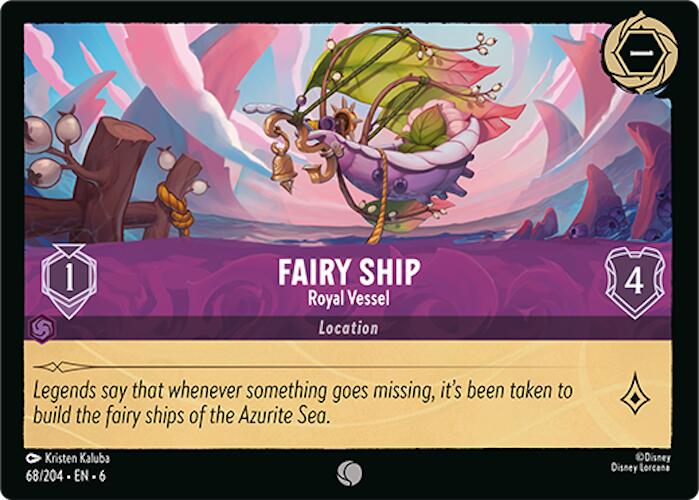 Fairy Ship - Royal Vessel (68/204) [Azurite Sea] | Eastridge Sports Cards & Games
