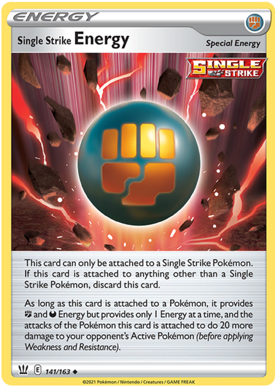 Single Strike Energy (141/163) [Sword & Shield: Battle Styles] | Eastridge Sports Cards & Games