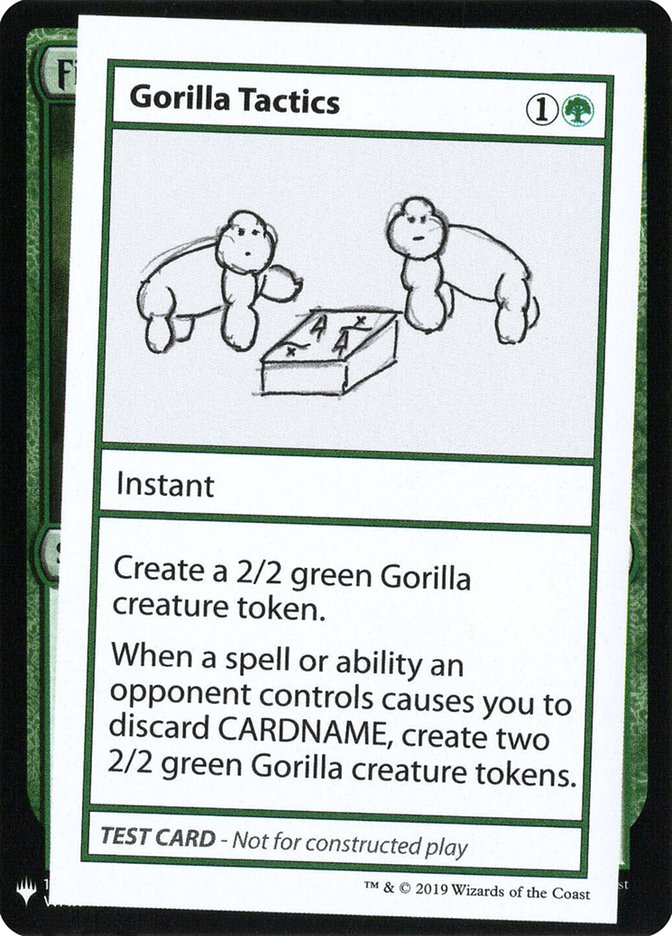 Gorilla Tactics [Mystery Booster Playtest Cards] | Eastridge Sports Cards & Games
