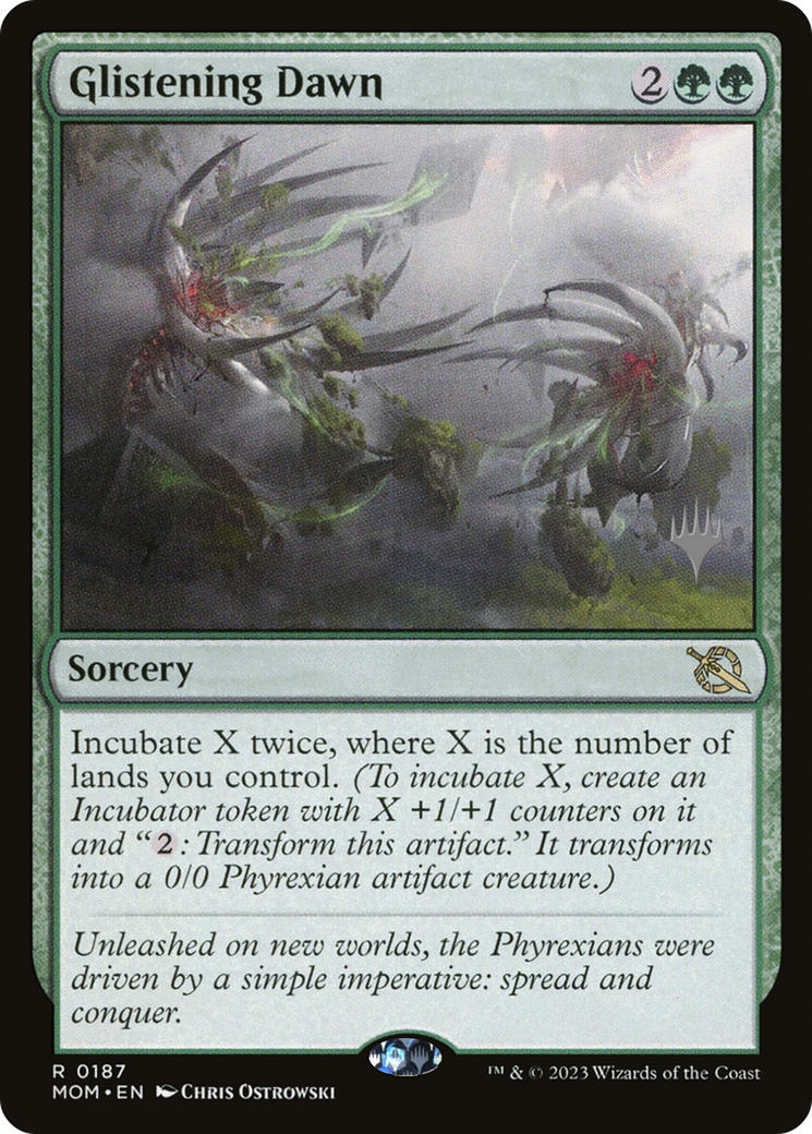 Glistening Dawn (Promo Pack) [March of the Machine Promos] | Eastridge Sports Cards & Games