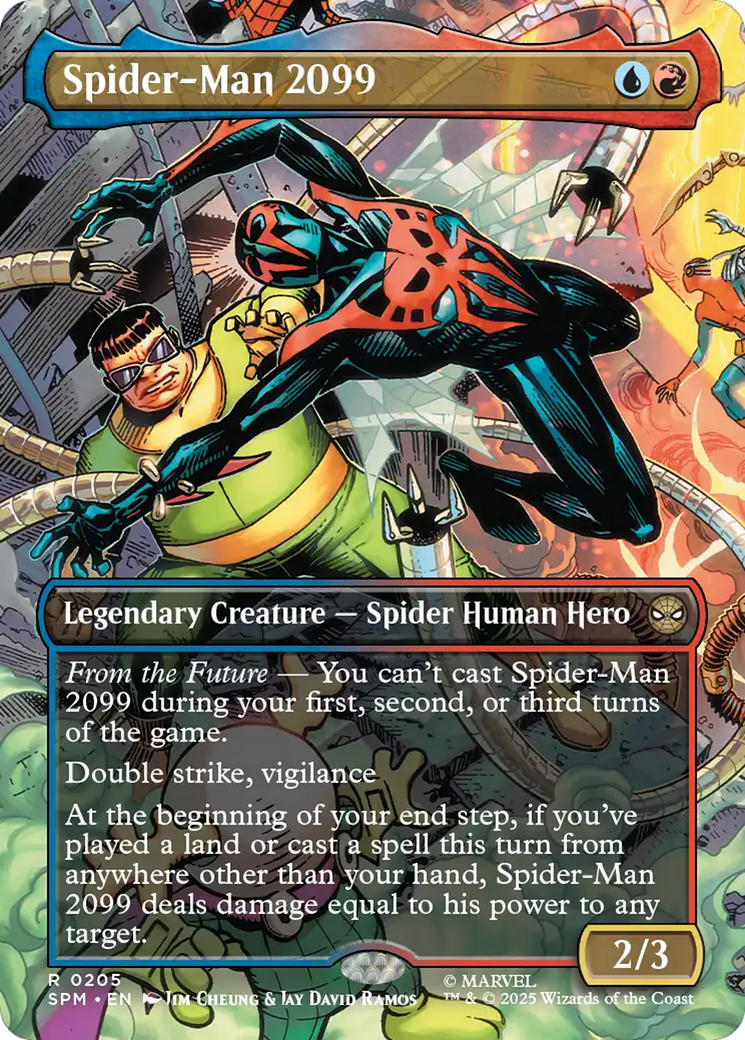 Spider-Man 2099 (0205) (Borderless) [Marvel's Spider-Man] | Eastridge Sports Cards & Games