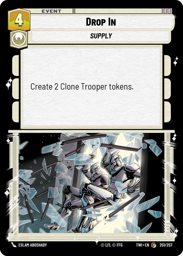 Drop In (251/257) (251/257) [Twilight of the Republic] | Eastridge Sports Cards & Games