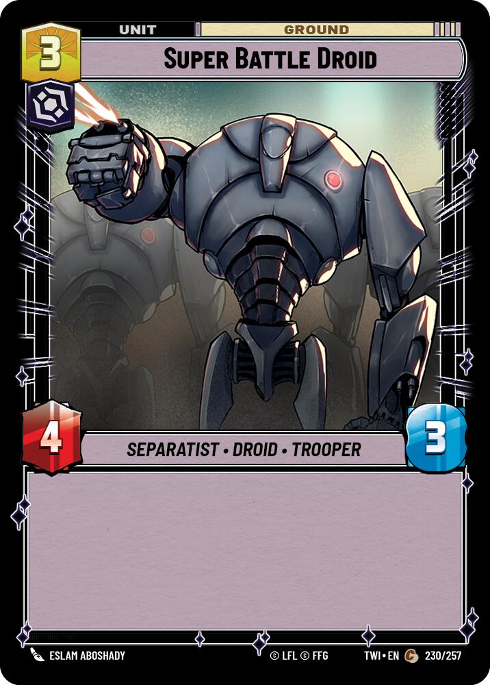 Super Battle Droid (230/257) (230/257) [Twilight of the Republic] | Eastridge Sports Cards & Games