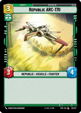 Republic ARC-170 (111/257) - Twilight of the Republic