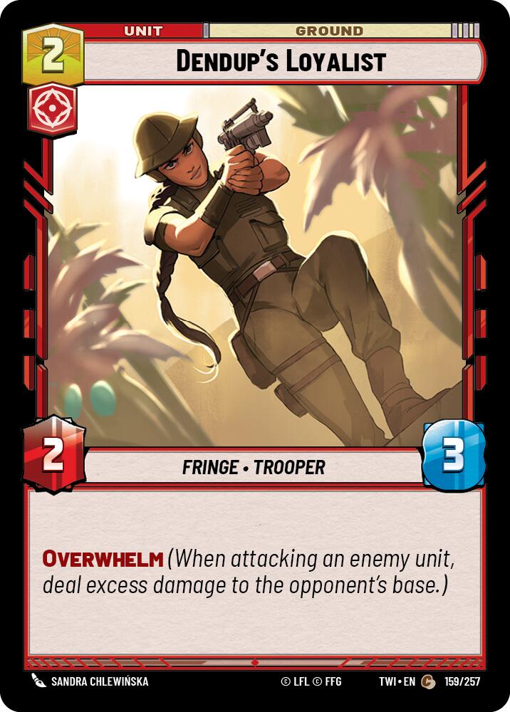 Dendup's Loyalist (159/257) (159/257) [Twilight of the Republic] | Eastridge Sports Cards & Games