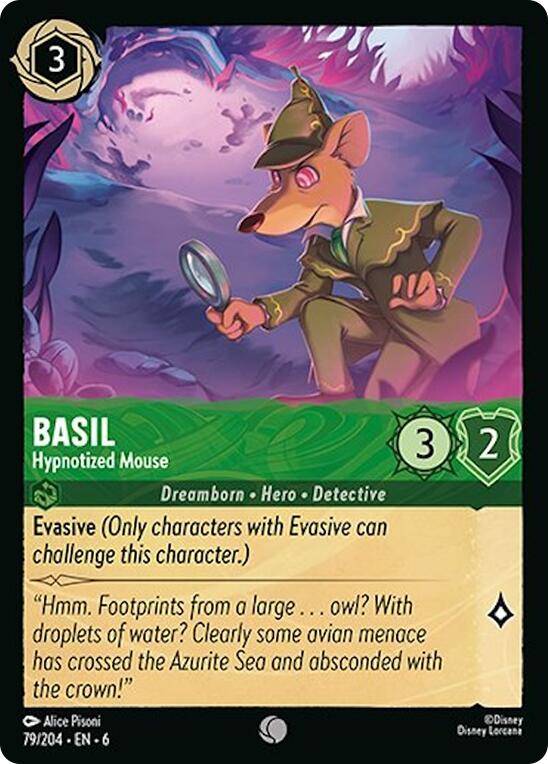 Basil - Hypnotized Mouse (79/204) [Azurite Sea] | Eastridge Sports Cards & Games