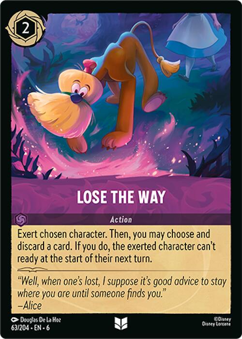Lose the Way (63/204) [Azurite Sea] | Eastridge Sports Cards & Games