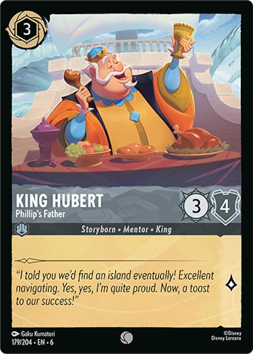 King Hubert - Phillip's Father (179/204) [Azurite Sea] | Eastridge Sports Cards & Games
