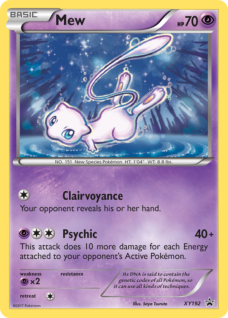 Mew (XY192) [XY: Black Star Promos] | Eastridge Sports Cards & Games