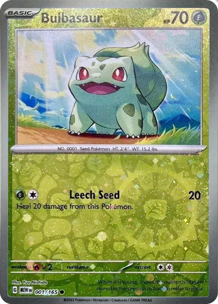 Bulbasaur (001/165) (Cosmos Holo) (Costco Exclusive) [Miscellaneous Cards] | Eastridge Sports Cards & Games