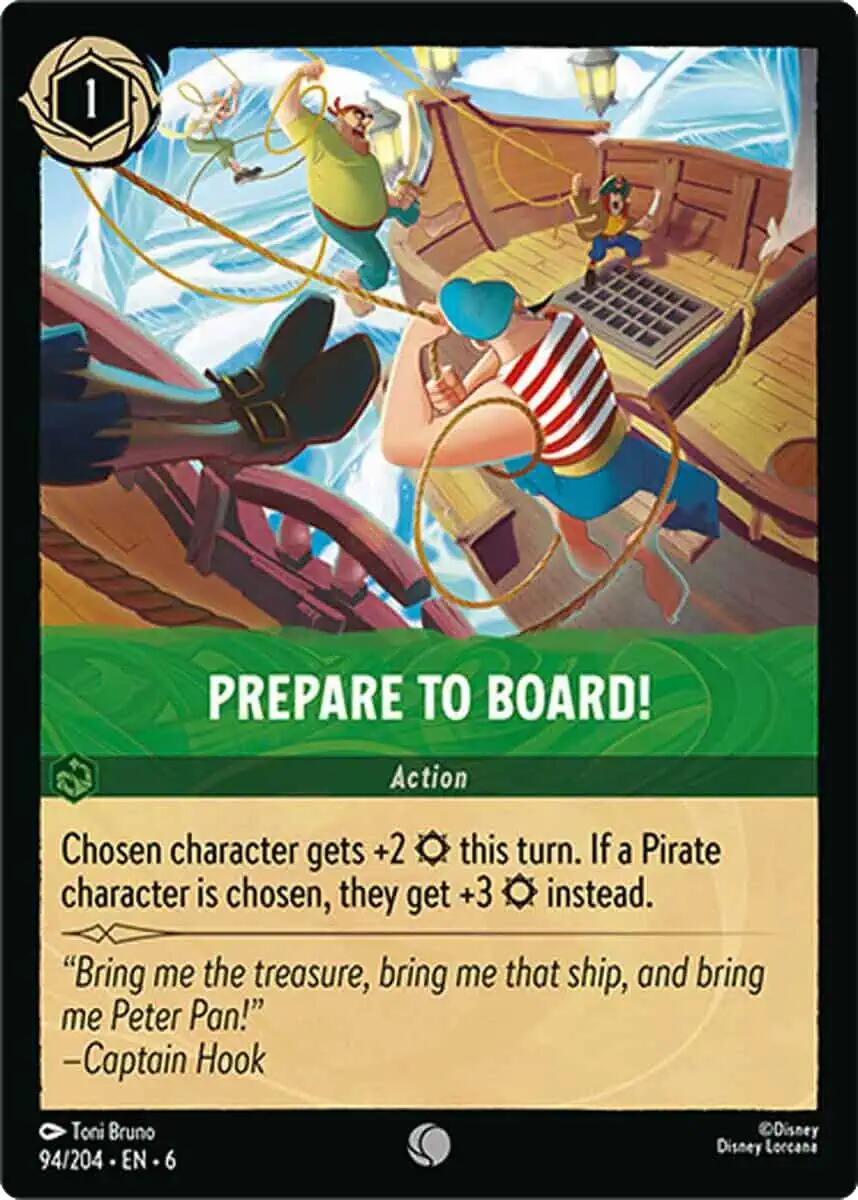 Prepare to Board! (94/204) [Azurite Sea] | Eastridge Sports Cards & Games
