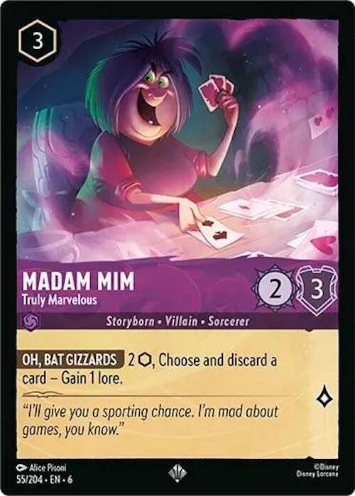 Madam Mim - Truly Marvelous (55/204) [Azurite Sea] | Eastridge Sports Cards & Games