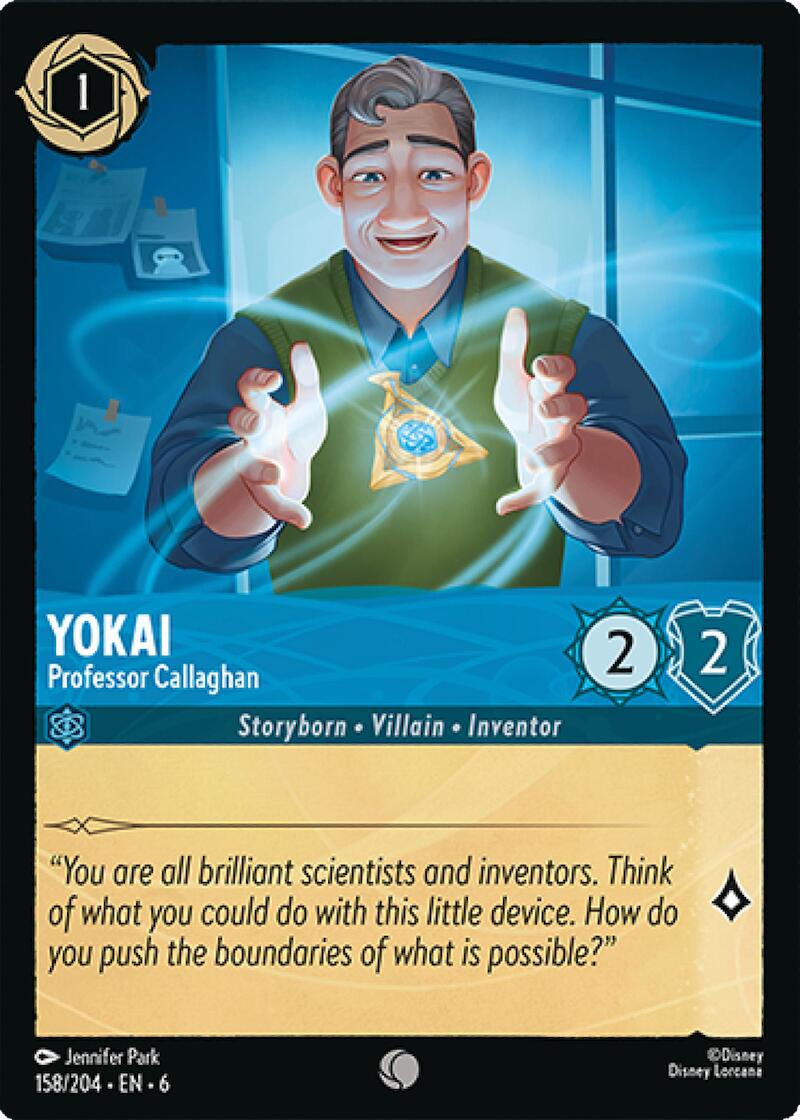 Yokai - Professor Callaghan (158/204) [Azurite Sea] | Eastridge Sports Cards & Games