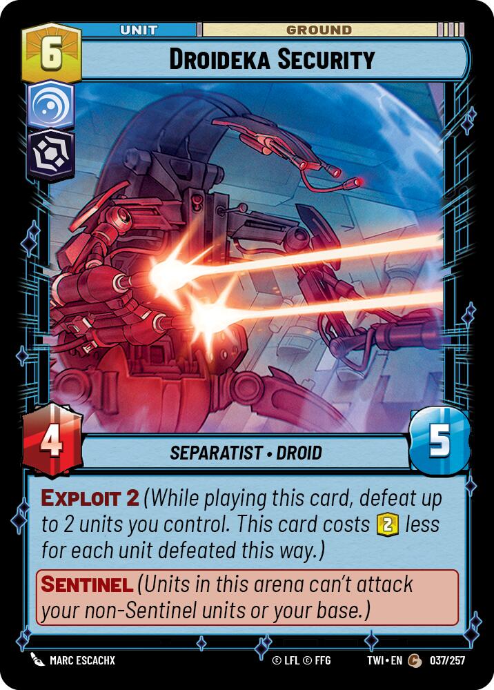 Droideka Security (037/257) (037/257) [Twilight of the Republic] | Eastridge Sports Cards & Games