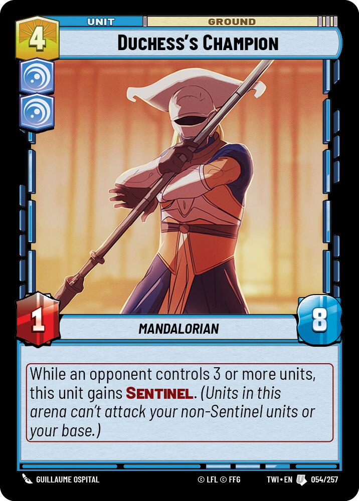 Duchess's Champion (054/257) (054/257) [Twilight of the Republic] | Eastridge Sports Cards & Games