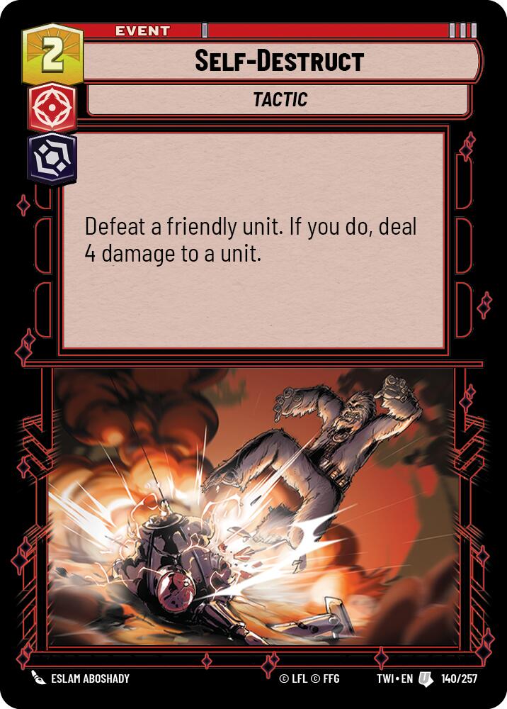 Self-Destruct (140/257) (140/257) [Twilight of the Republic] | Eastridge Sports Cards & Games