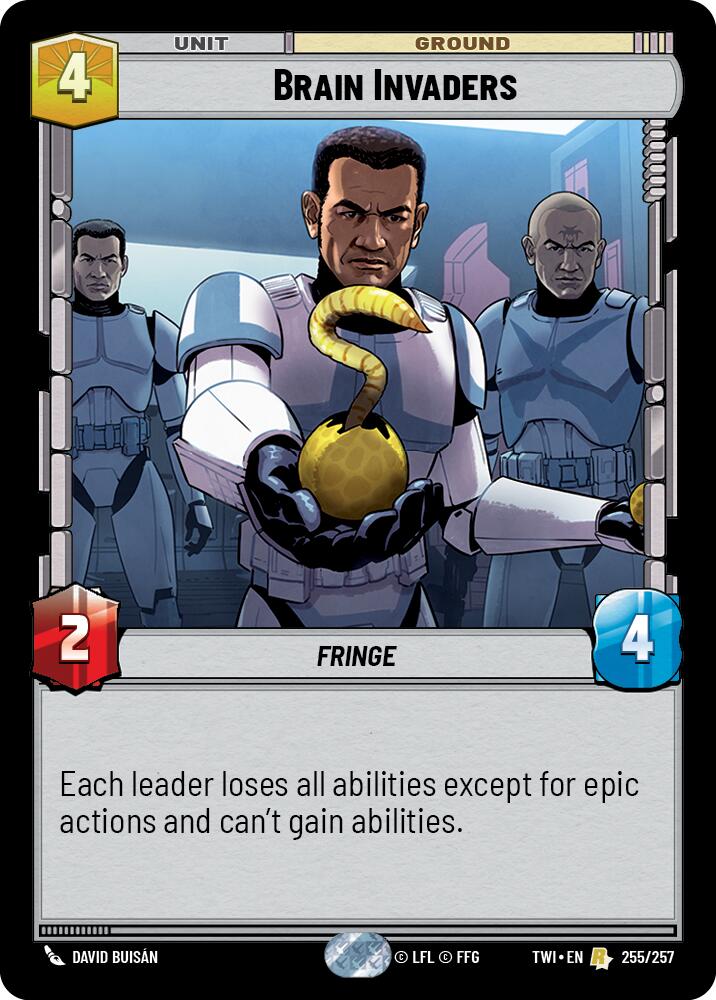 Brain Invaders (255/257) (255/257) [Twilight of the Republic] | Eastridge Sports Cards & Games