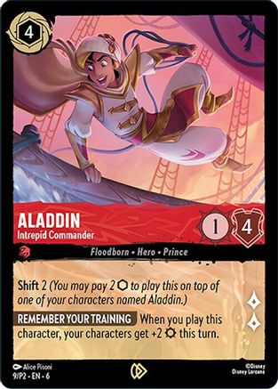 Aladdin - Intrepid Commander (9) [Promo Cards] | Eastridge Sports Cards & Games