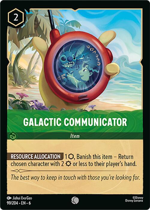 Galactic Communicator (99/204) [Azurite Sea] | Eastridge Sports Cards & Games