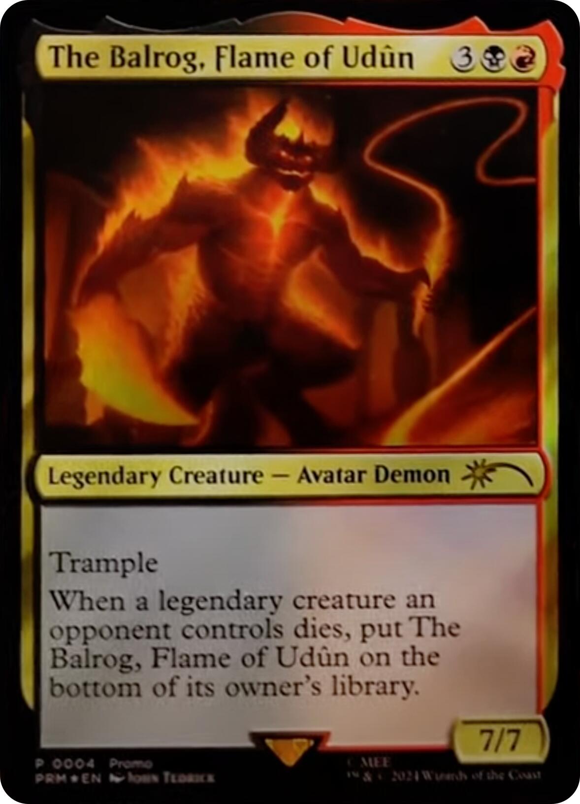 The Balrog, Flame of Udun [Resale Promos] | Eastridge Sports Cards & Games