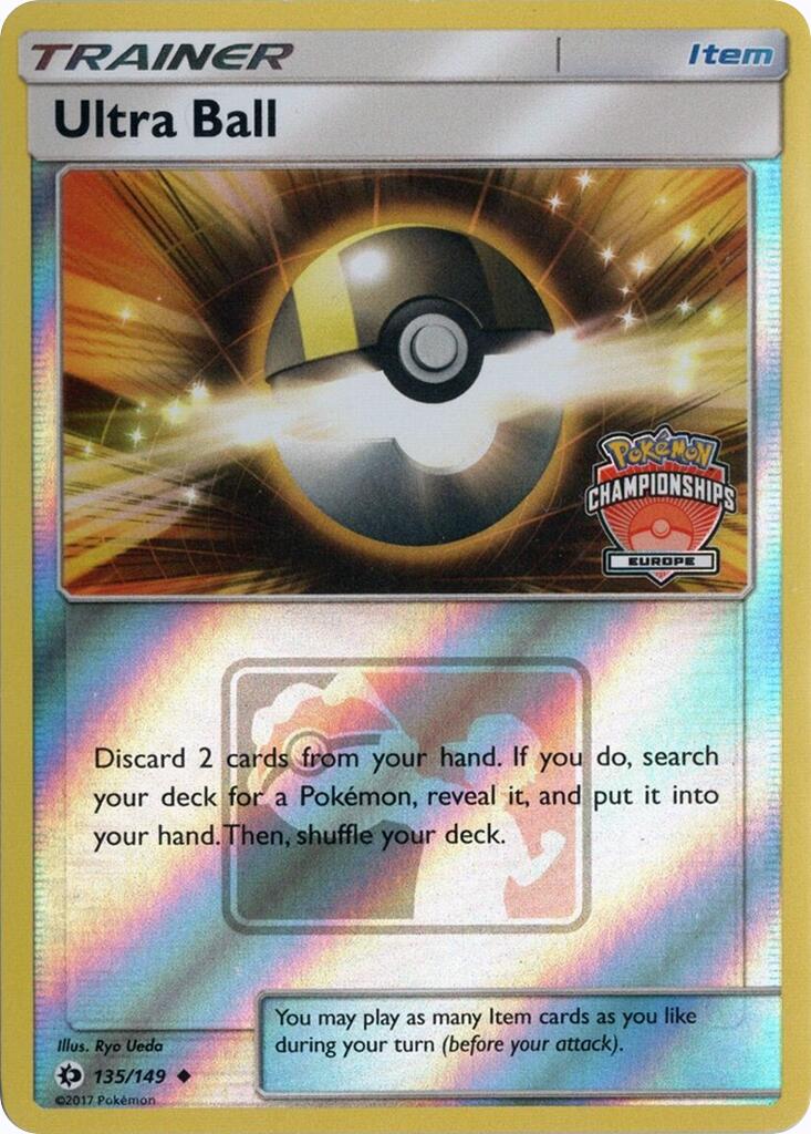 Ultra Ball (135/149) (Europe Championships) [League & Championship Cards] | Eastridge Sports Cards & Games