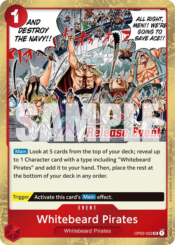 Whitebeard Pirates (ST15 - ST20 Release Event Winner Pack) [One Piece Promotion Cards] | Eastridge Sports Cards & Games
