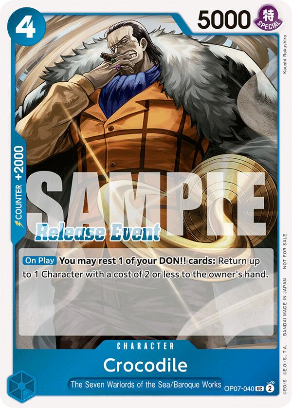 Crocodile (ST15 - ST20 Release Event Winner Pack) [One Piece Promotion Cards] | Eastridge Sports Cards & Games