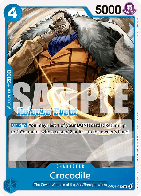 Crocodile (ST15 - ST20 Release Event Pack) [One Piece Promotion Cards] | Eastridge Sports Cards & Games