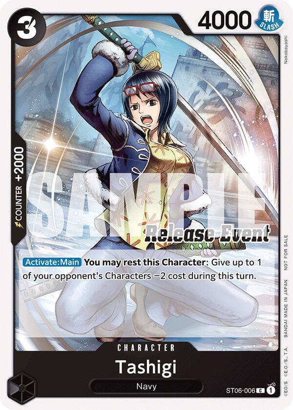 Tashigi (ST15 - ST20 Release Event Pack) [One Piece Promotion Cards] | Eastridge Sports Cards & Games