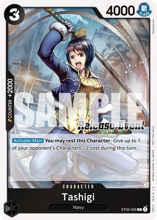 Tashigi (ST15 - ST20 Release Event Winner Pack) [One Piece Promotion Cards] | Eastridge Sports Cards & Games