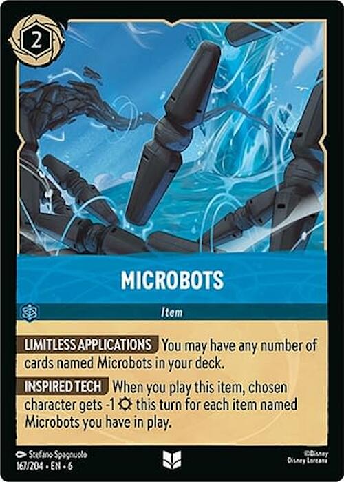 Microbots (167/204) [Azurite Sea] | Eastridge Sports Cards & Games