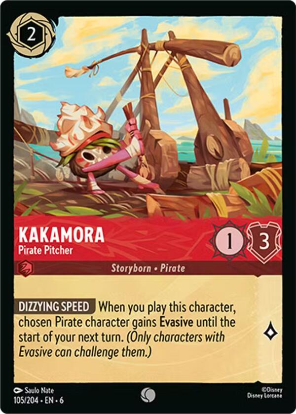 Kakamora - Pirate Pitcher (105/204) [Azurite Sea] | Eastridge Sports Cards & Games