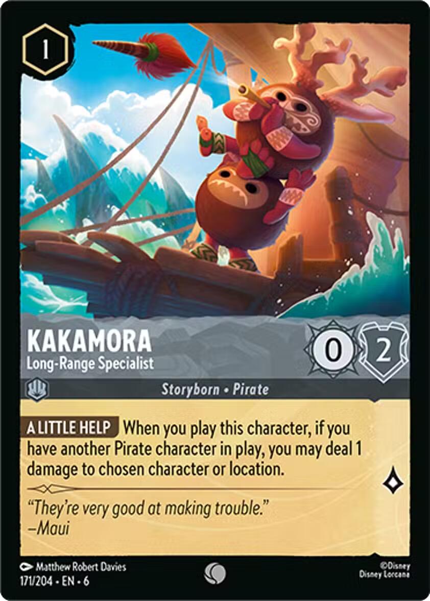 Kakamora - Long-Range Specialist (171/204) [Azurite Sea] | Eastridge Sports Cards & Games