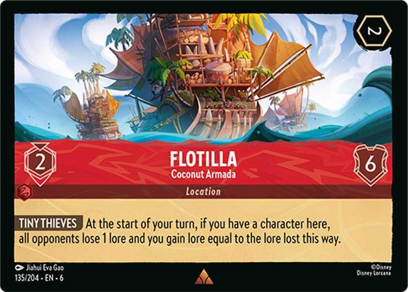 Flotilla - Coconut Armada (135/204) [Azurite Sea] | Eastridge Sports Cards & Games