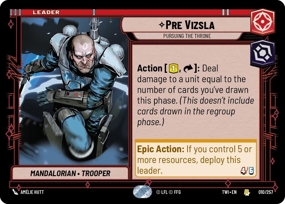 Pre Vizsla - Pursuing the Throne (010/257) (010/257) [Twilight of the Republic] | Eastridge Sports Cards & Games