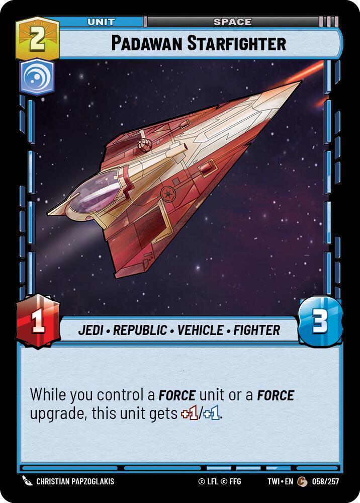 Padawan Starfighter (058/257) (058/257) [Twilight of the Republic] | Eastridge Sports Cards & Games