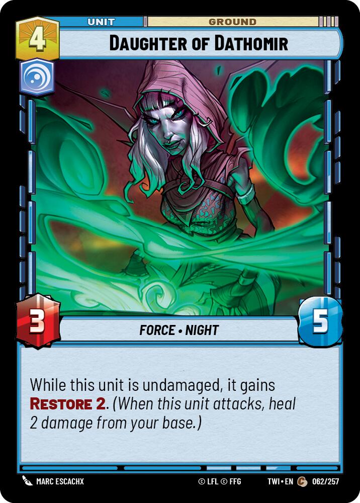 Daughter of Dathomir (062/257) (062/257) [Twilight of the Republic] | Eastridge Sports Cards & Games