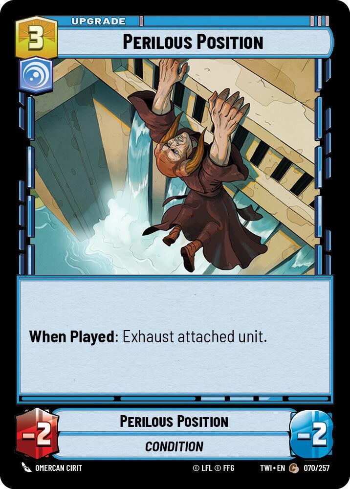 Perilous Position (070/257) (070/257) [Twilight of the Republic] | Eastridge Sports Cards & Games